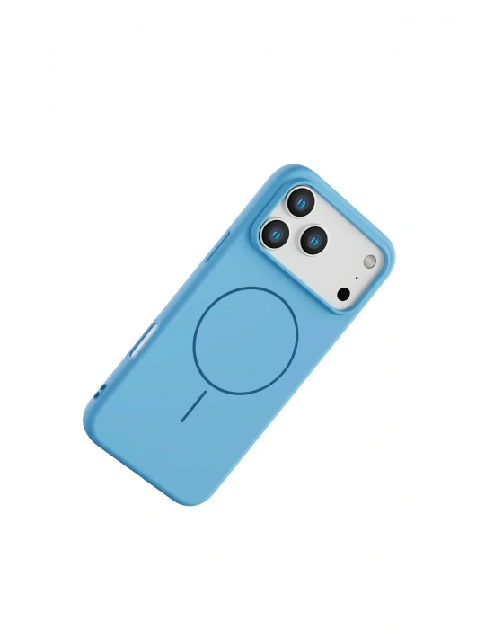 Joko Apple iPhone 17 Pro Max Jully Magsafe Kapak - Mavi