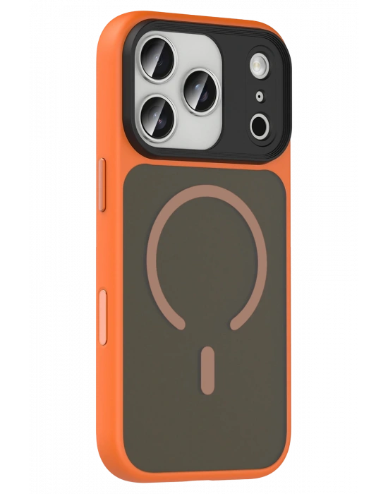Joko Apple iPhone 17 Pro Max Megane Magsafe Kapak - Turuncu