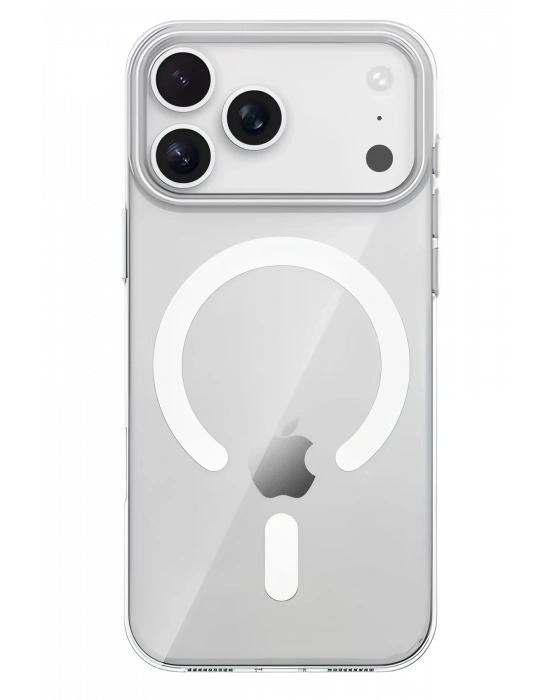 Joko Apple iPhone 17 Pro Max PC Blank Magsafe Kapak - Şeffaf