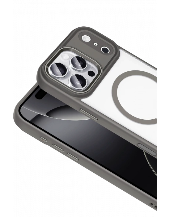 Joko Apple iPhone 17 Pro Terea Magsafe Kapak - Gri