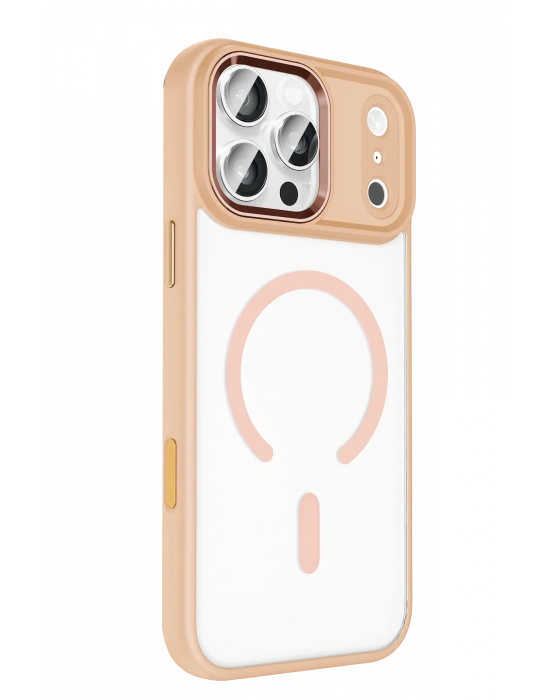 Joko Apple iPhone 17 Pro Terea Magsafe Kapak - Pembe