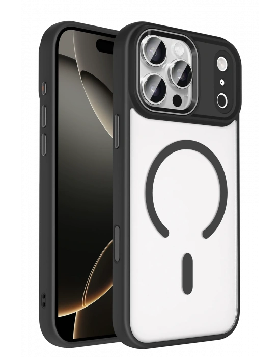 Joko Apple iPhone 17 Pro Terea Magsafe Kapak - Siyah