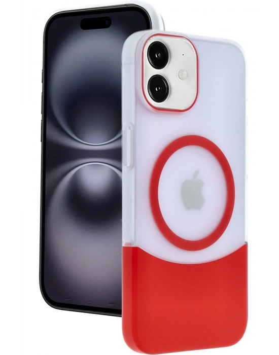 Joko iPhone 11 Velar Magsafe Kapak - Kırmızı