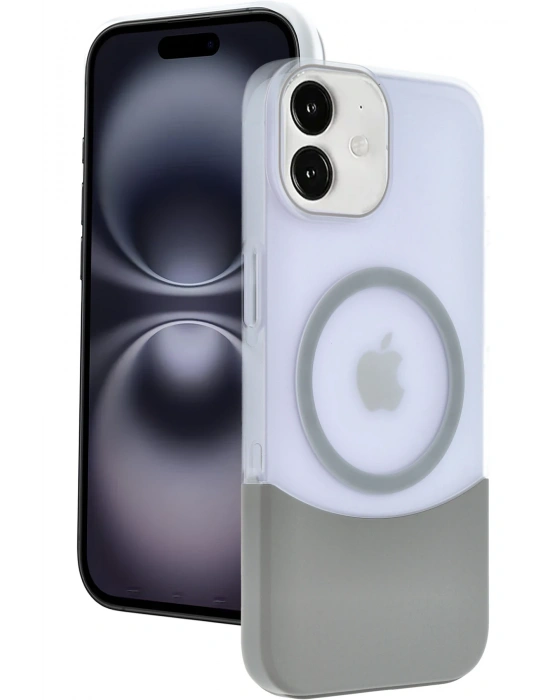 Joko iPhone 11 Velar Magsafe Kapak - Natural Grey