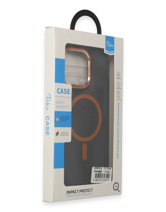 Joko iPhone 13 Pro Max Winner Magsafe Kapak - Turuncu