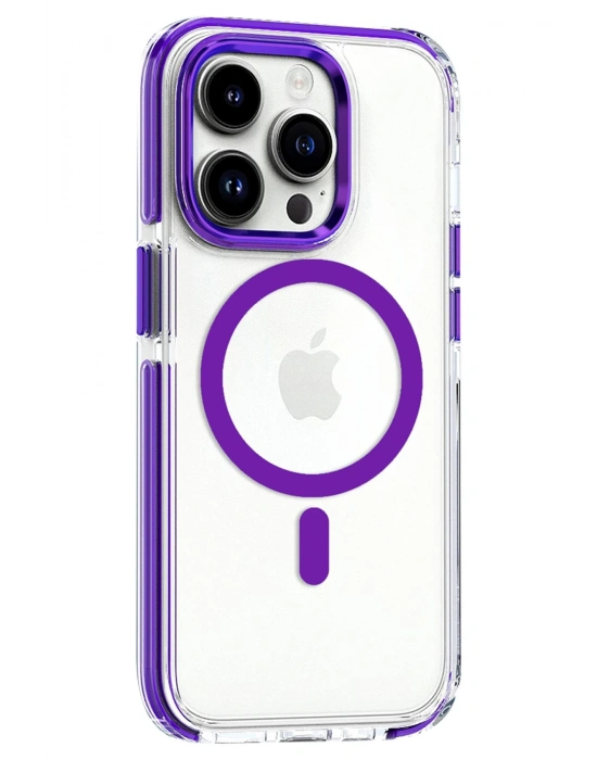 Joko iPhone 14 Pro Bella Magsafe Kapak - Derin Mor