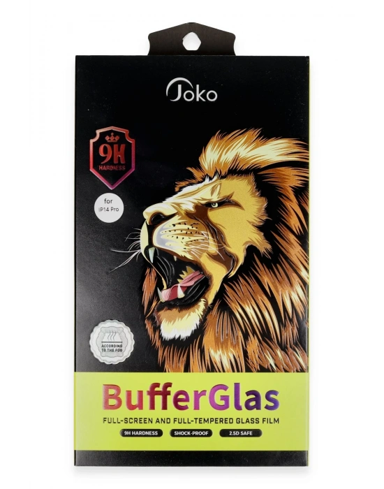 Joko iPhone 14 Pro Buffer Cam Ekran Koruyucu - Siyah