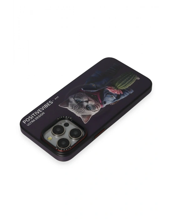 Joko iPhone 14 Pro Fun Magsafe Kapak - Derin Mor