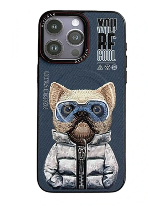 Joko iPhone 14 Pro Fun Magsafe Kapak - Lacivert-2