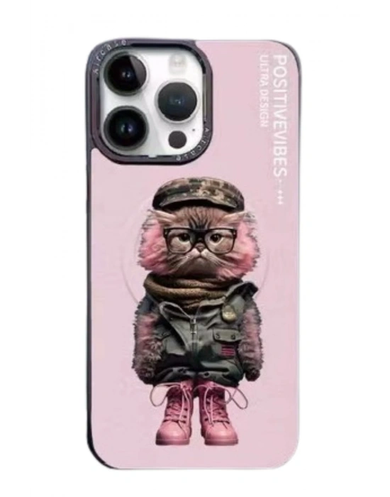 Joko iPhone 14 Pro Fun Magsafe Kapak - Pembe