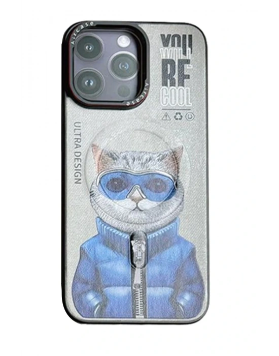 Joko iPhone 14 Pro Fun Magsafe Kapak - Titan Gri-2