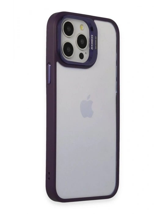 Joko iPhone 14 Pro Kılıf Roblox Lens Standlı Kapak - Mor