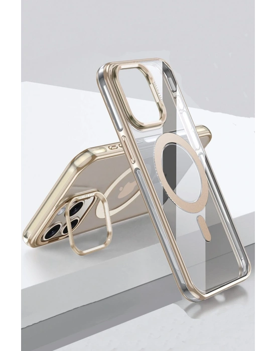 Joko iPhone 14 Pro Max Drop Magsafe Kapak - Titan Gri