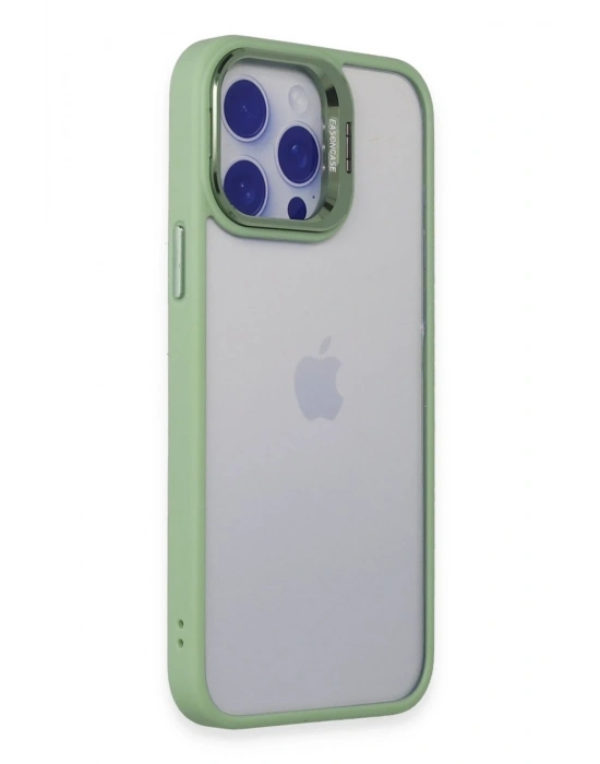 Joko iPhone 14 Pro Max Kılıf Roblox Lens Standlı Kapak - Yeşil