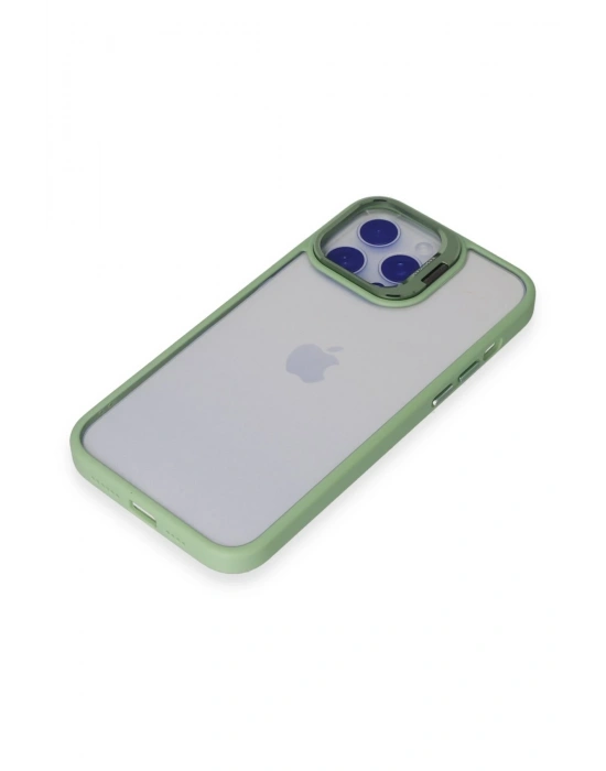 Joko iPhone 14 Pro Max Kılıf Roblox Lens Standlı Kapak - Yeşil