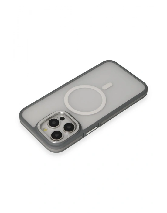 Joko iPhone 14 Pro Max Kılıf Rocky Magsafe Kapak - Gümüş