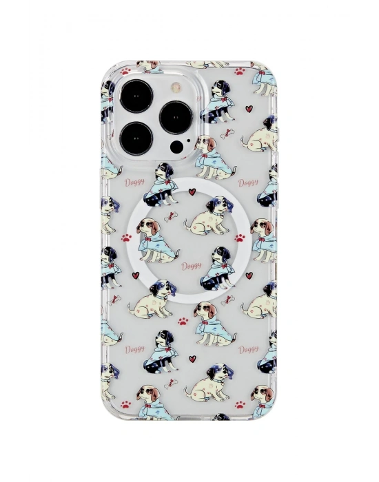 Joko iPhone 14 Pro Max Tanya Magsafe Kapak - Desen 3