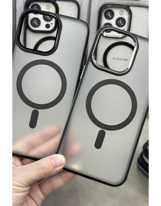 Joko iPhone 14 Pro Solid Magsafe Kapak - Siyah