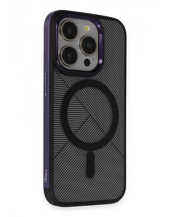 Joko iPhone 14 Pro Vito Magsafe Kapak - Derin Mor