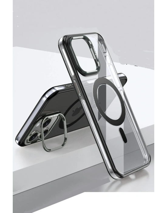 Joko iPhone 15 Pro Drop Magsafe Kapak - Siyah