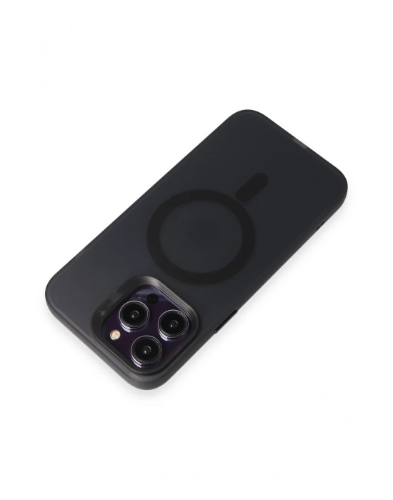 Joko iPhone 15 Pro Kılıf Mateks Magsafe Kapak - Siyah