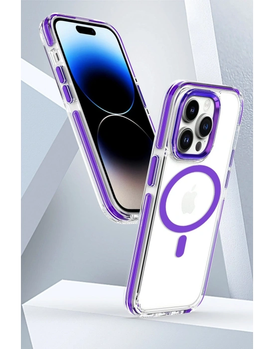 Joko iPhone 15 Pro Max Bella Magsafe Kapak - Mavi