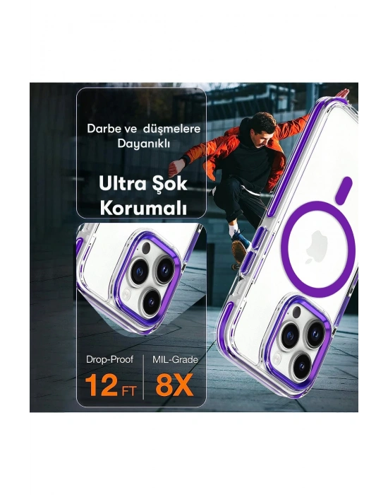 Joko iPhone 15 Pro Max Bella Magsafe Kapak - Siyah