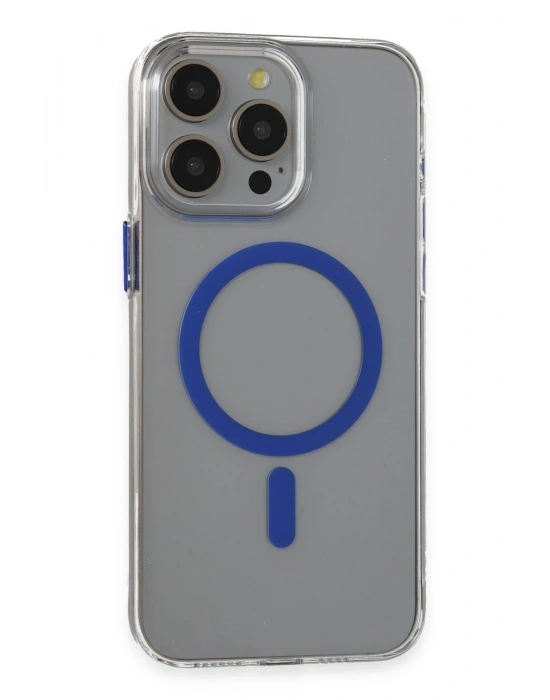 Joko iPhone 15 Pro Max Bubble Magsafe Kapak - Lacivert