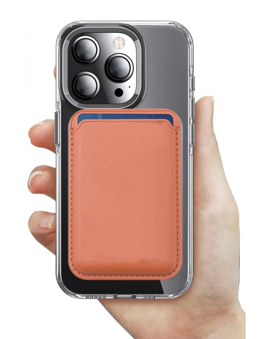 Joko iPhone 15 Pro Max Kılıf Crystal Magsafe Kapak - Şeffaf