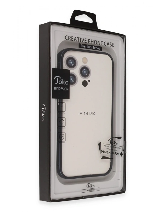 Joko iPhone 15 Pro Max Land Bumper Koruma Kapak - Siyah