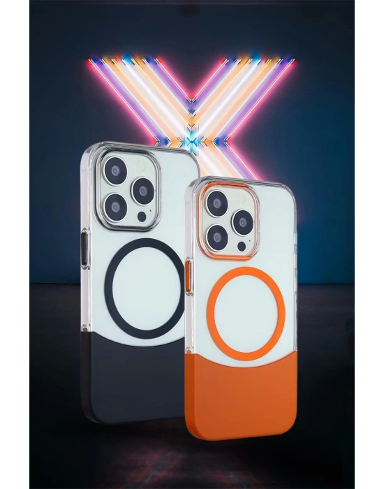 Joko iPhone 15 Pro Max PC Suit Magsafe Kapak - Siyah