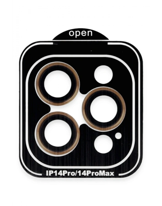 Joko iPhone 15 Pro Max PVD Metal Kamera Lens - Turuncu
