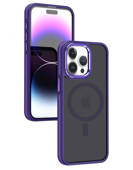 Joko iPhone 15 Pro Max Winner Magsafe Kapak - Derin Mor