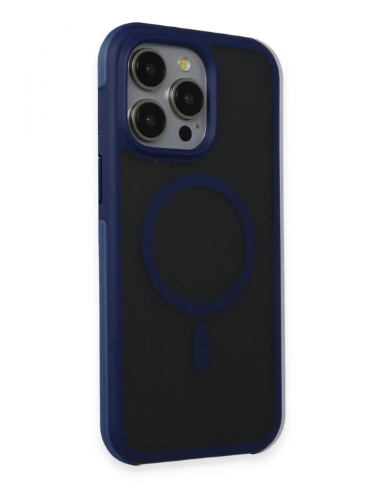 Joko iPhone 15 Pro Toras Airbag Magsafe Kapak - Lacivert