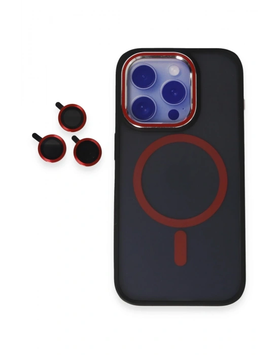 Joko iPhone 15 Pro Winner Magsafe Kapak - Kırmızı