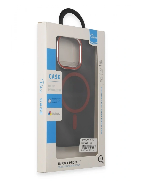 Joko iPhone 15 Pro Winner Magsafe Kapak - Kırmızı