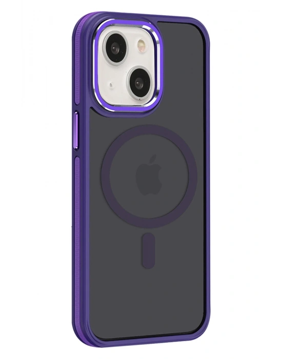 Joko iPhone 15 Winner Magsafe Kapak - Derin Mor