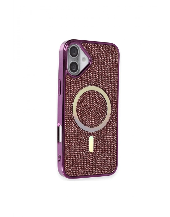 Joko iPhone 16 Plus Kılıf Helen Magsafe Kapak - Derin Mor