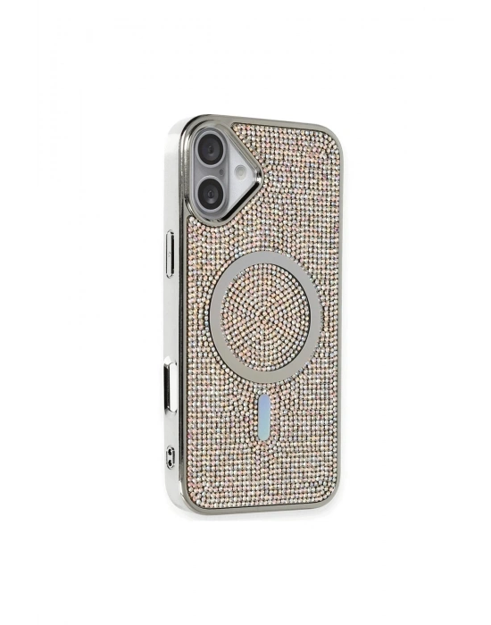 Joko iPhone 16 Plus Kılıf Helen Magsafe Kapak - Rainbow