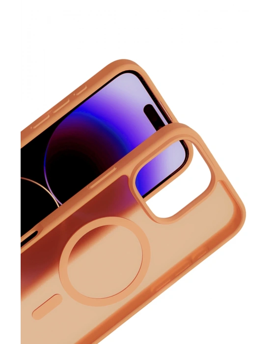 Joko iPhone 16 Pro Jota Magsafe Kapak - Turuncu
