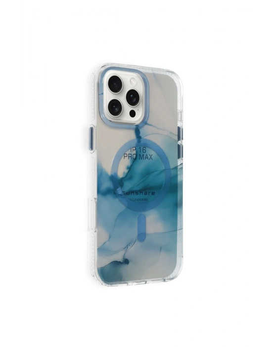 Joko iPhone 16 Pro Max Phantom Magsafe Kapak - Mavi