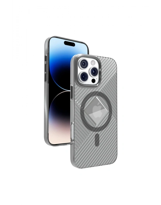 Joko iPhone 16 Pro Max Stella PC Sert Magsafe Kılıf - Siyah