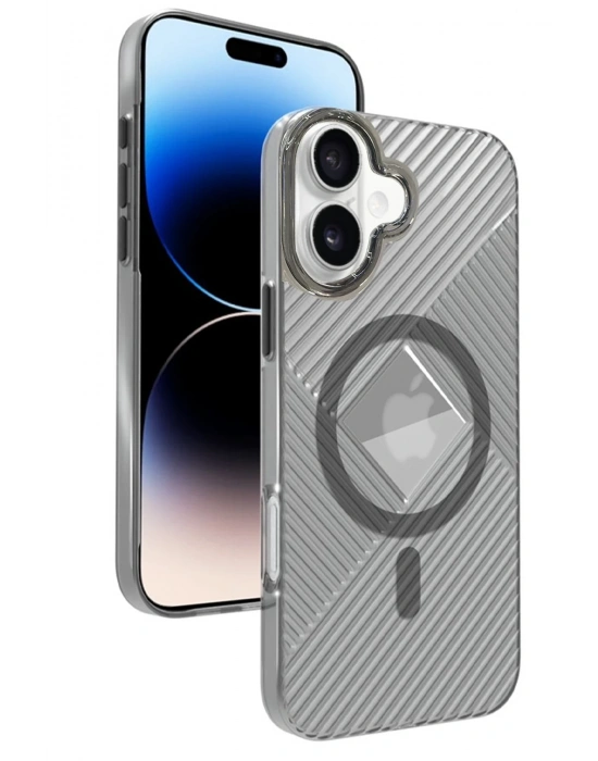 Joko iPhone 16 Stella PC Sert Magsafe Kılıf - Siyah