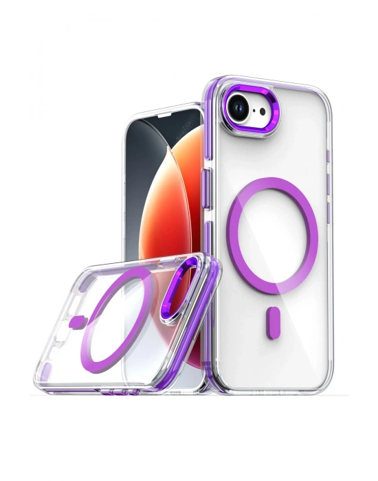 Joko iPhone 16E Bella Magsafe Kapak - Derin Mor