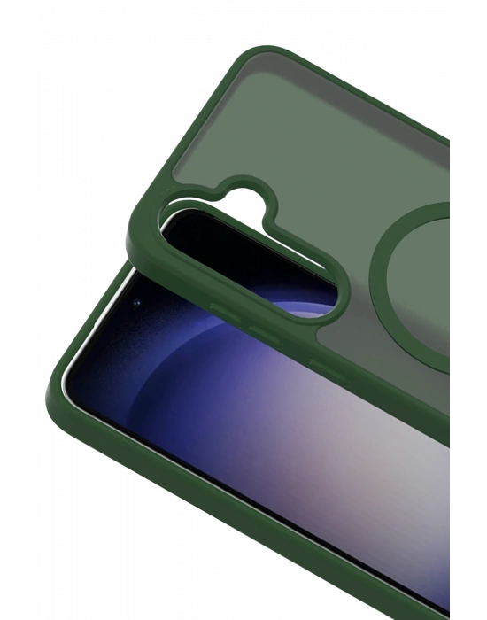 Joko Samsung Galaxy A17 5G Jota Magsafe Kapak - Koyu Yeşil