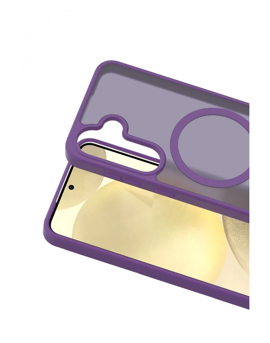 Joko Samsung Galaxy A56 Jota Magsafe Kapak - Derin Mor