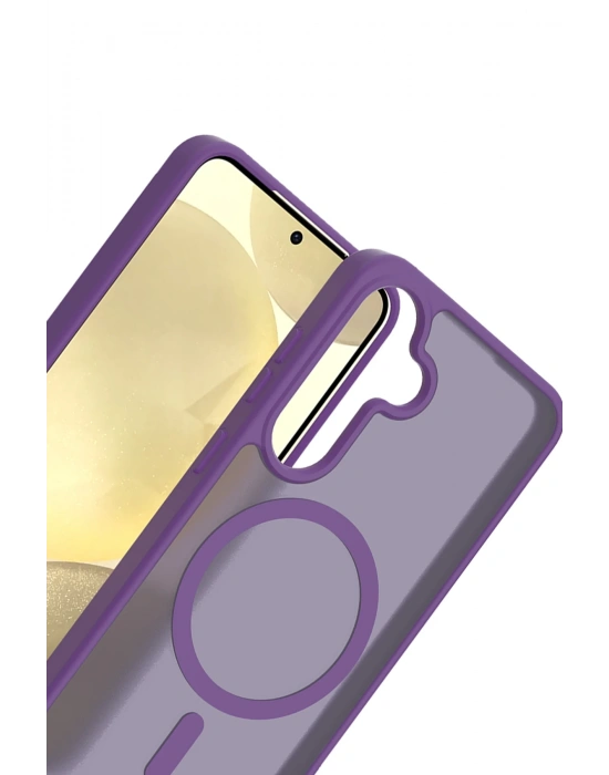 Joko Samsung Galaxy A56 Jota Magsafe Kapak - Derin Mor