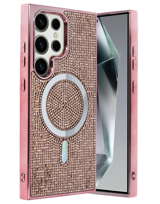 Joko Samsung Galaxy S24 Ultra Helen Magsafe Kapak - Pembe