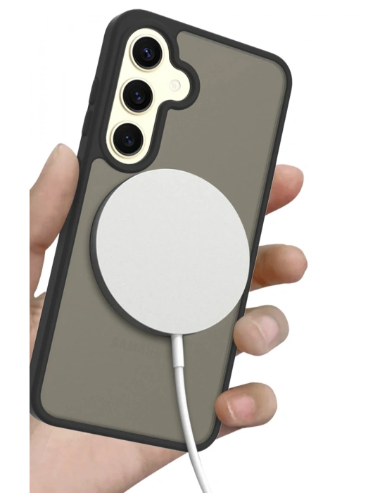 Joko Samsung Galaxy S25 Jota Magsafe Kapak - Koyu Yeşil