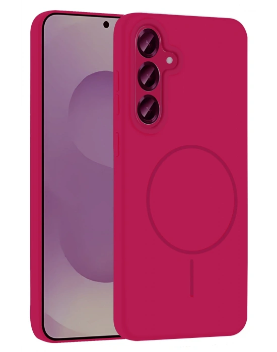 Joko Samsung Galaxy S25 Plus Kılıf Jully Magsafe Kapak - Pembe